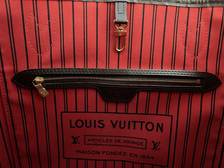 Louis Vuitton Neverfull MM Damier Ebene Bag