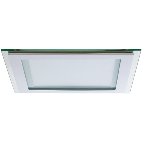 AB Arlemark Fyrkantig 6W LED panel med glasram från Lamptime
