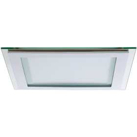Lamptime Panel LED Glas Fyrkantig 6W (20 st/förp)