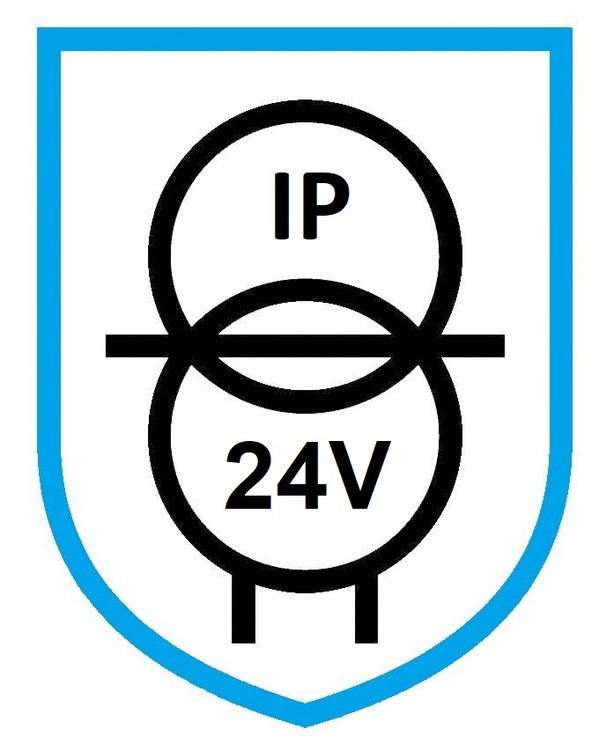 Puraluce Transformator 10W, 24V, IP67