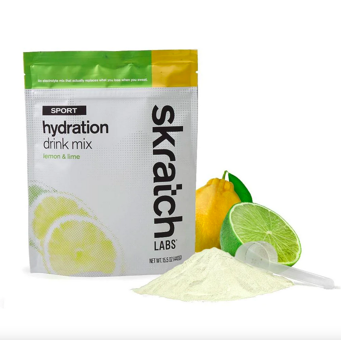 Skratch Labs Sport Hydration Drink Mix (20 prtioner) Lemon/Lime