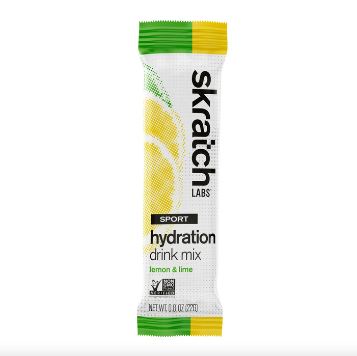Skratch Labs Sport Hydration Drink Mix (Stickpackung, 20 Stück) Zitrone/Limette