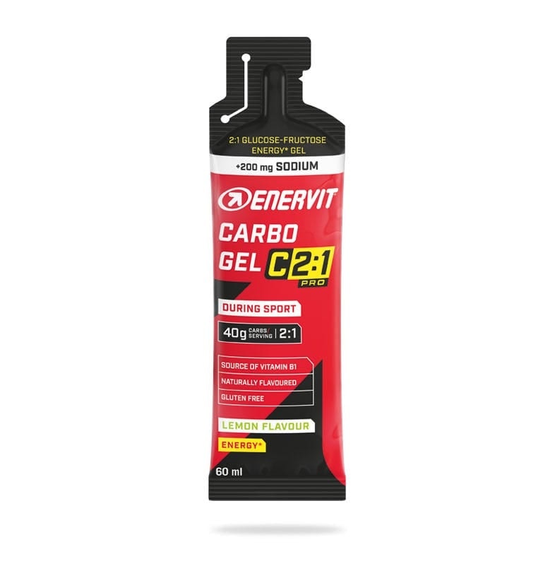 Enervit Carbo Gel C2:1PRO Lemon with sodium - 7st