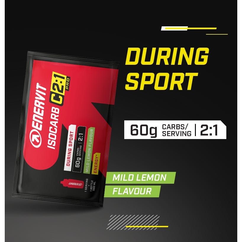 Enervit Isocarb C2:1PRO Portionspåse 60g - 5st