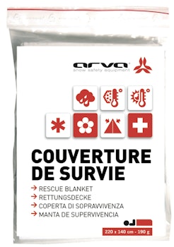 Arva Rescue Blanket 190Gr - 140/220 cm