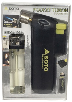 Soto Pocket Torch w/ Refillable Lighter