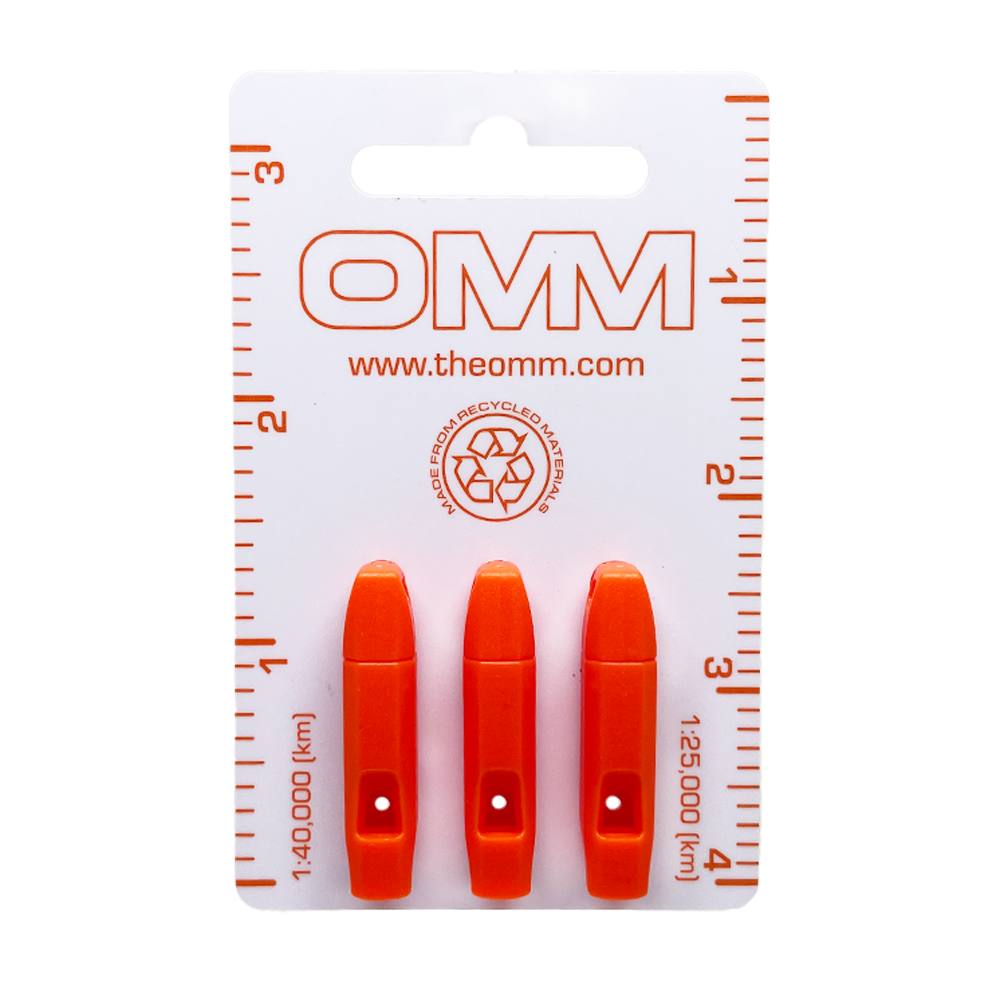 the OMM Mini Whistles