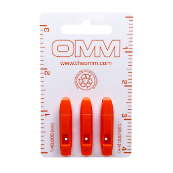 the OMM Mini Whistles