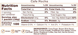 Hüma Gel Café Mocha med koffein, 36g