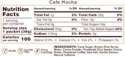 Hüma Gel Café Mocha with caffeine, 36g