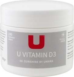 Umara Vitamin D3 2500IE (190st)