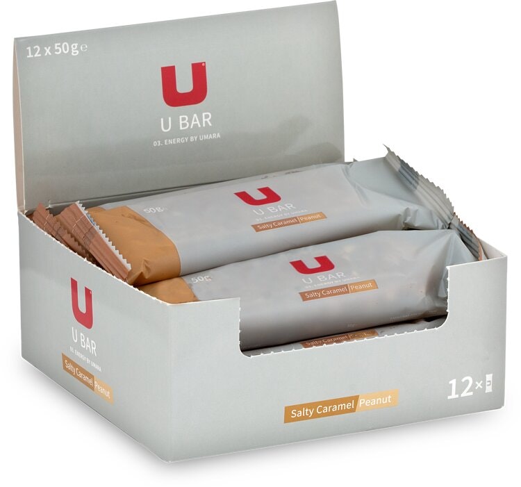 Umara U Salty Bar Caramel Peanut (12x50g)