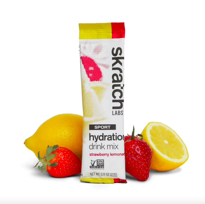 Skratch Labs Sport Hydration Drink Mix Strawberrie Lemonade