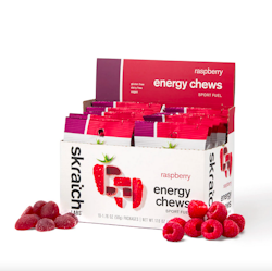 Skratch Labs Sport Energy Chews Himbeere