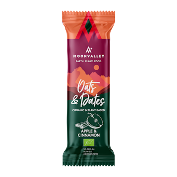 Moonvalley Organic Energy Bar – Apple & Cinnamon