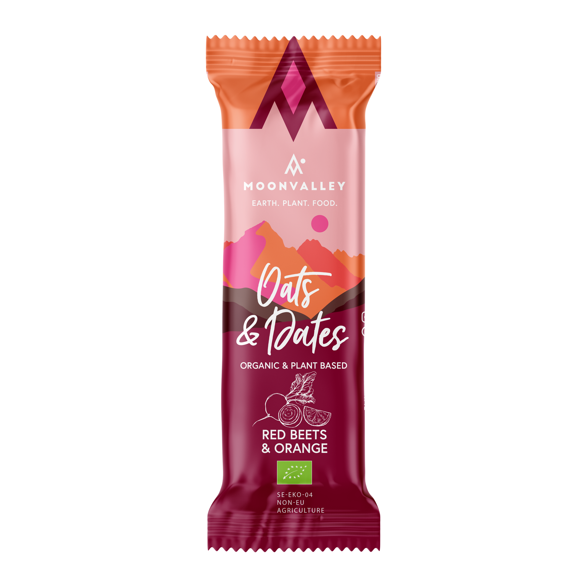 Moonvalley Organic Energy Bar – Red Beets & Orange