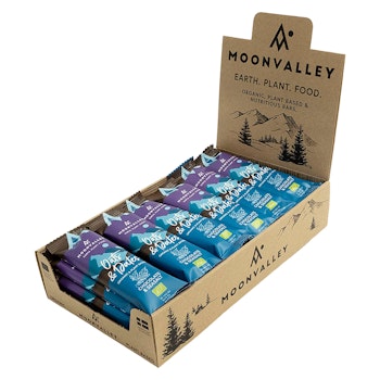 Moonvalley Ekologisk Energibar - Choklad & Havssalt - Box 18 st