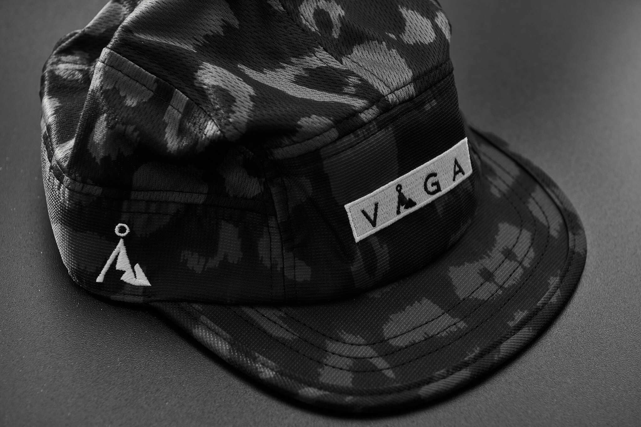 Våga Limited Edition Patterned Club Cap - Black/Charcoal/Utility Green