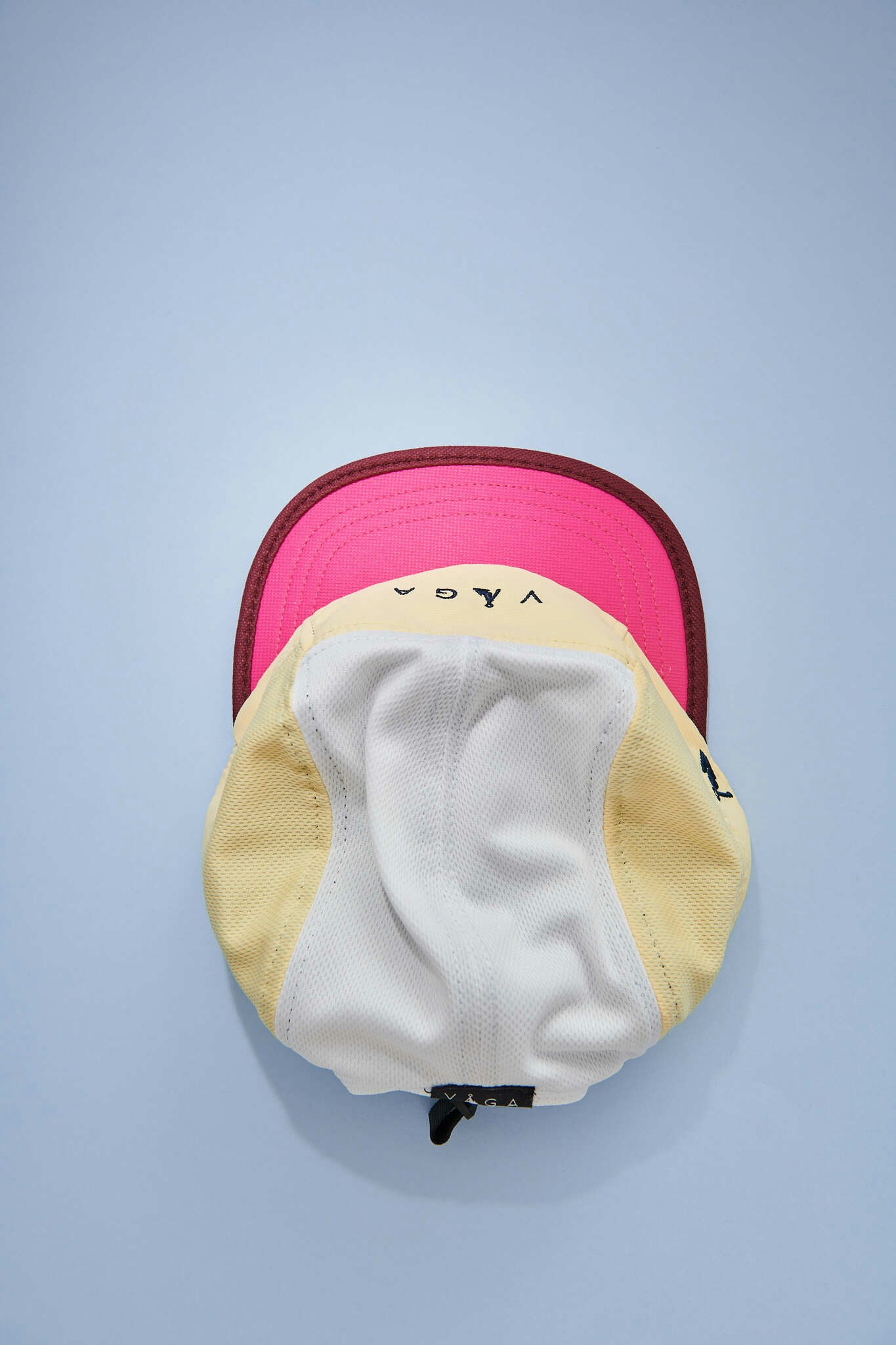 Våga Club Cap - Poster Pink/Pale Yellow/White Bordo
