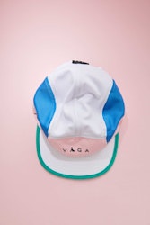 Våga Club Cap - Ocean Green/White/Pale Pink/Postal Blue
