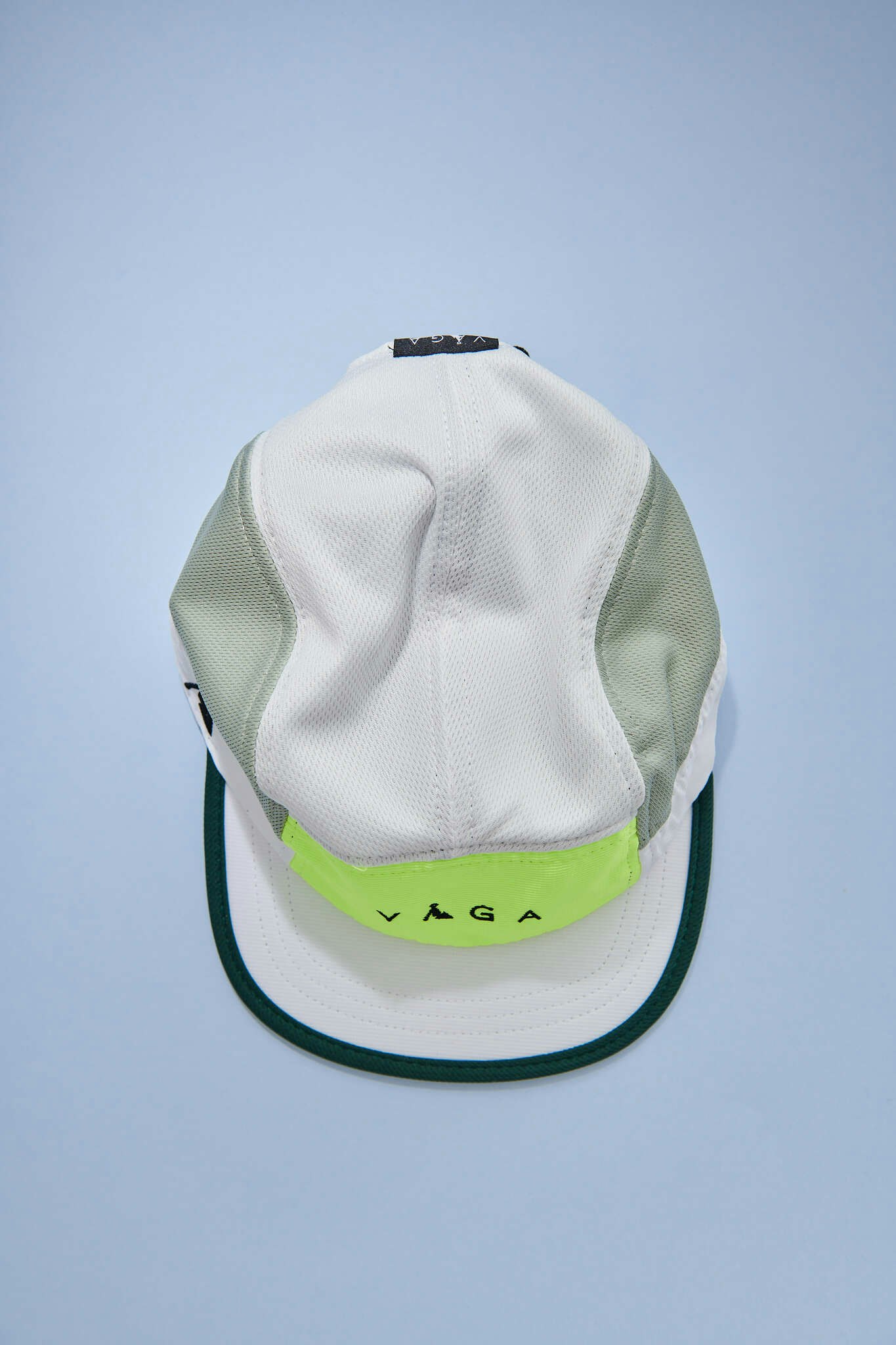 Våga Club Cap - Chalk White/Eucalyptus Green/Neon Yellow/Racing Green