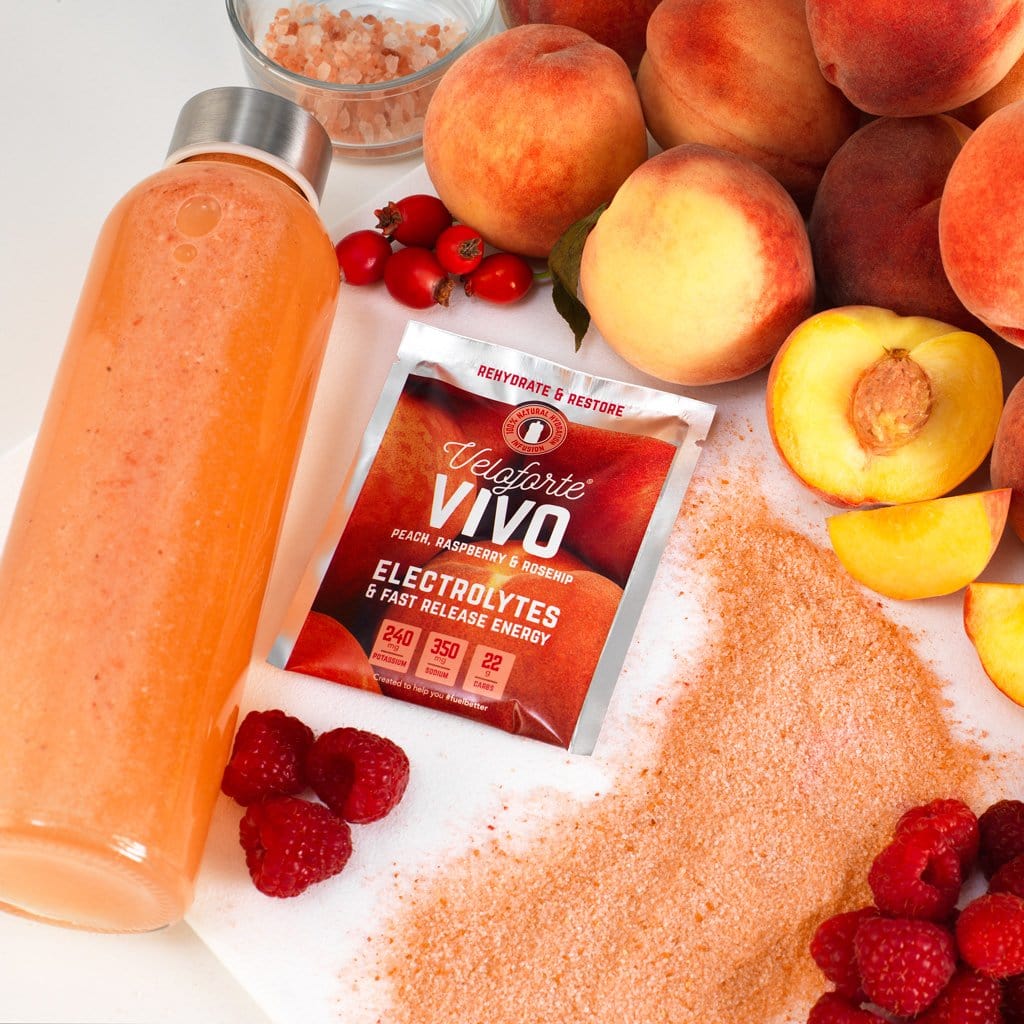 Veloforte Vivo Hydration Peach & Raspberry