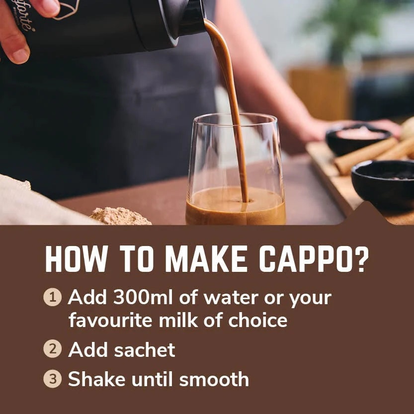 Veloforte Cappo Super Protein Shake Kaffee & Kakao