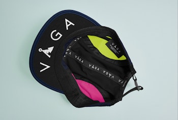 Våga Club Cap - Navy/Black/Poster Pink/Neon Yellow