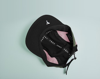 Våga Club Cap - Black/Pink/Utility Green