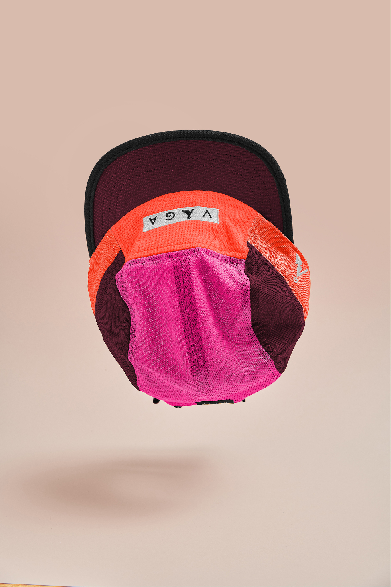 Våga Club Cap - Bordo/Neon Orange/Poster Pink