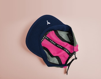 Våga Club Cap - Navy/Poster Pink/Mint Blue/Utility Green