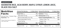 Spring Energy Acai - Power Snack (Vegan) - 100 Kcal