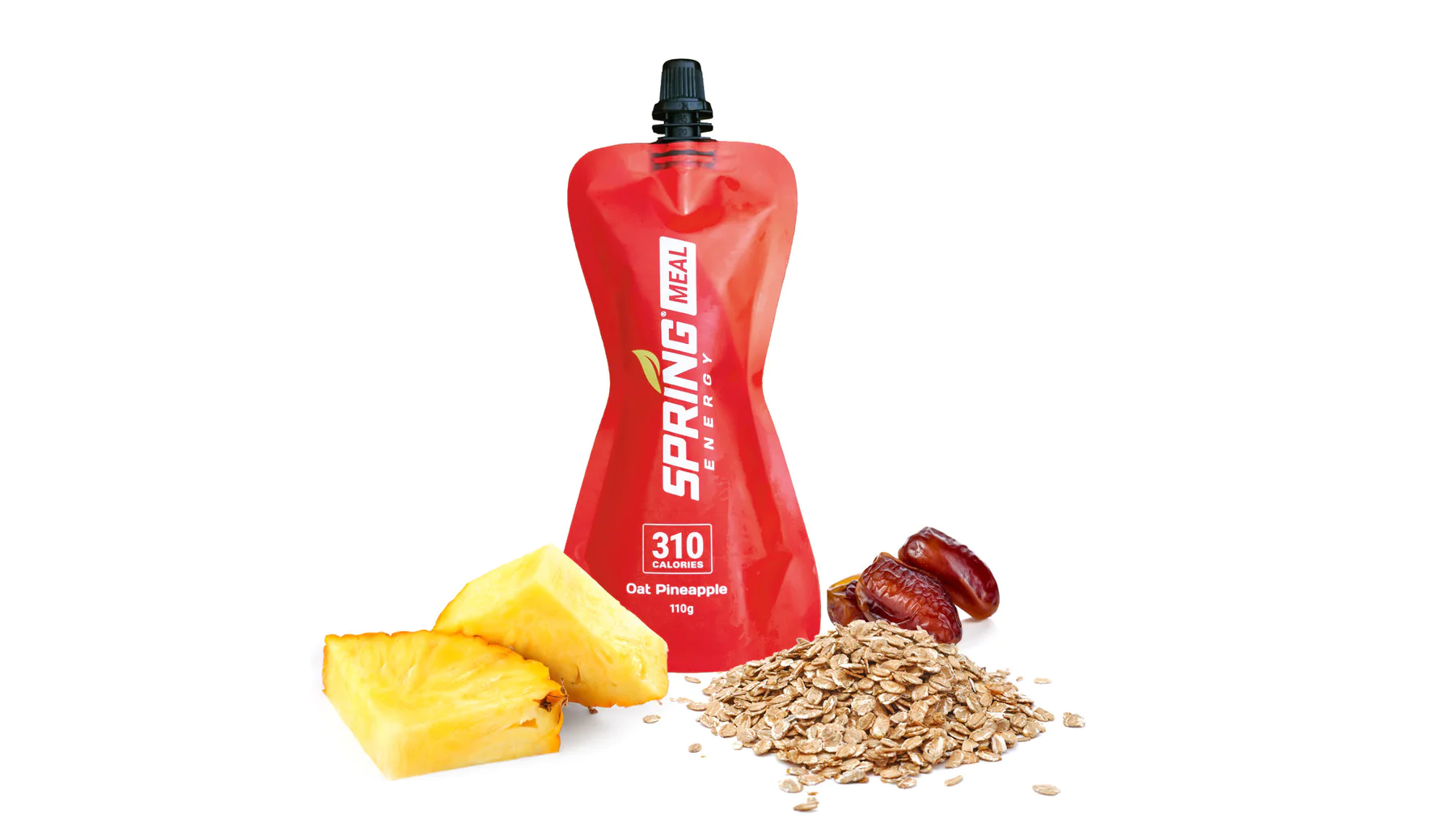 Spring Energy Oat Pineapple (WOLF PACK) - Endurance Meal for Athletes - 310 Kcal
