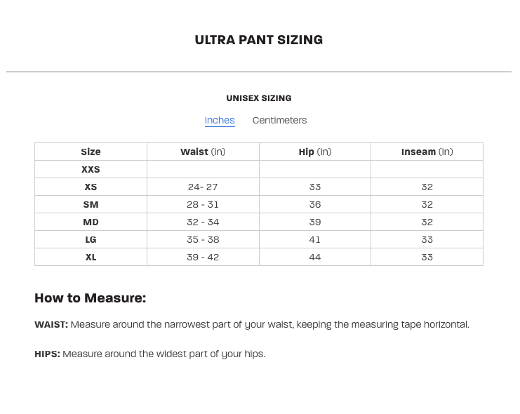 Ultimate Direction Ultra Pant Unisex