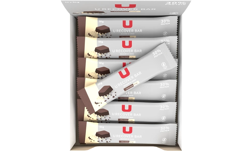 Umara U Recover Proteinbar Chocolate Crisp (12x50g)