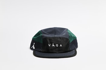 Våga Club Cap - Charcoal/Black/Teal/Postal Blue