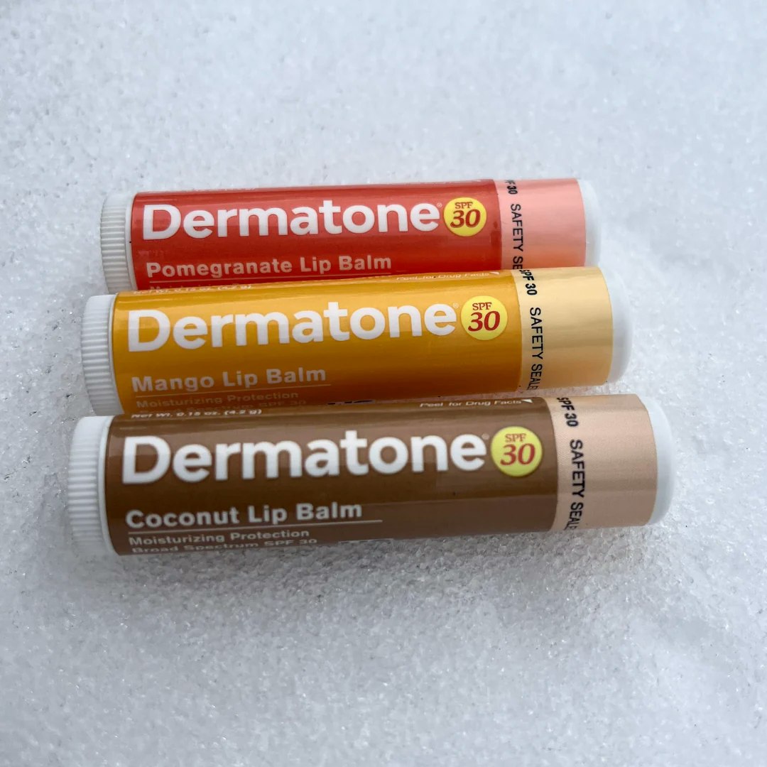 Dermatone Fruit Lip Balm Variety Pack 3-Pack