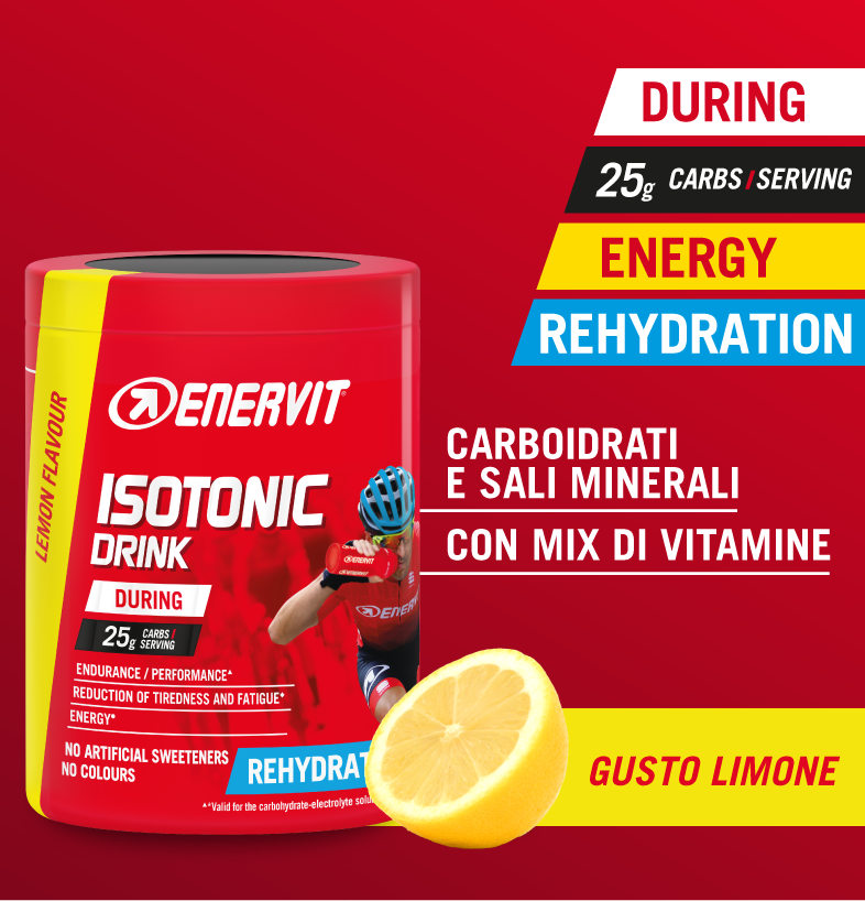Enervit Isotonic Drink Lemon 420g