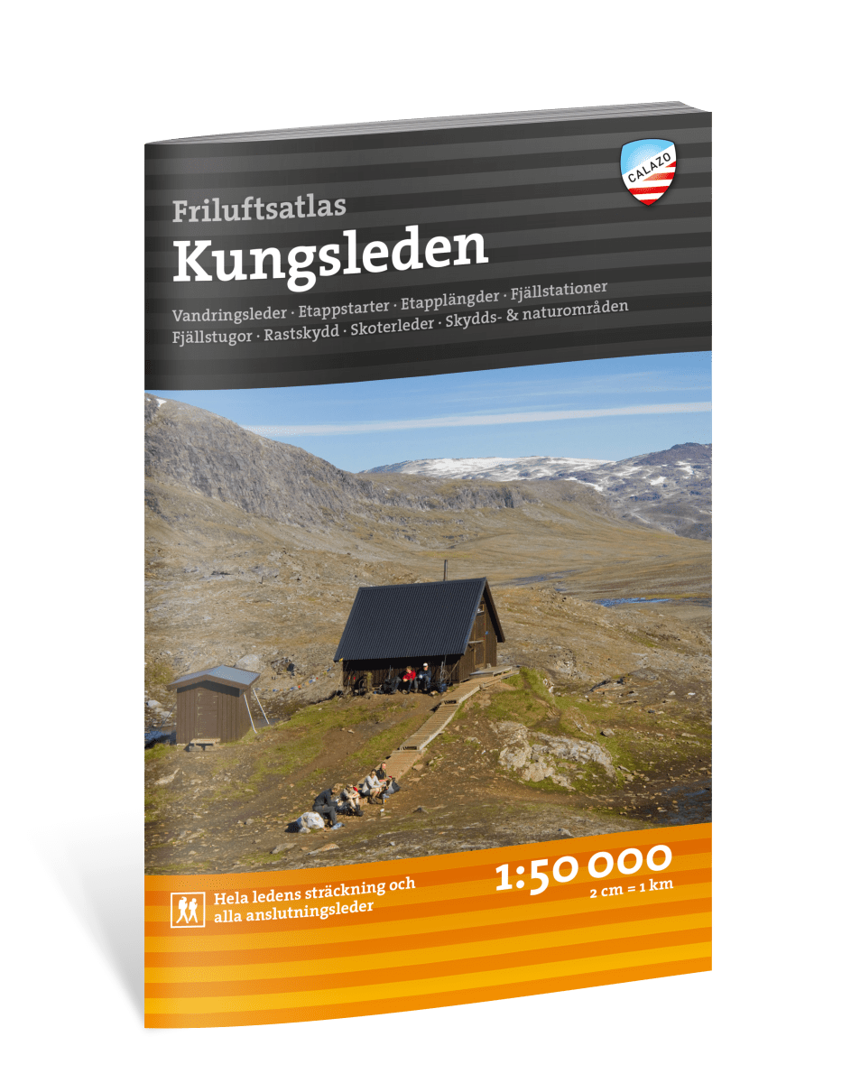 Calazo Outdoor Atlas Kungsleden 1:50,000