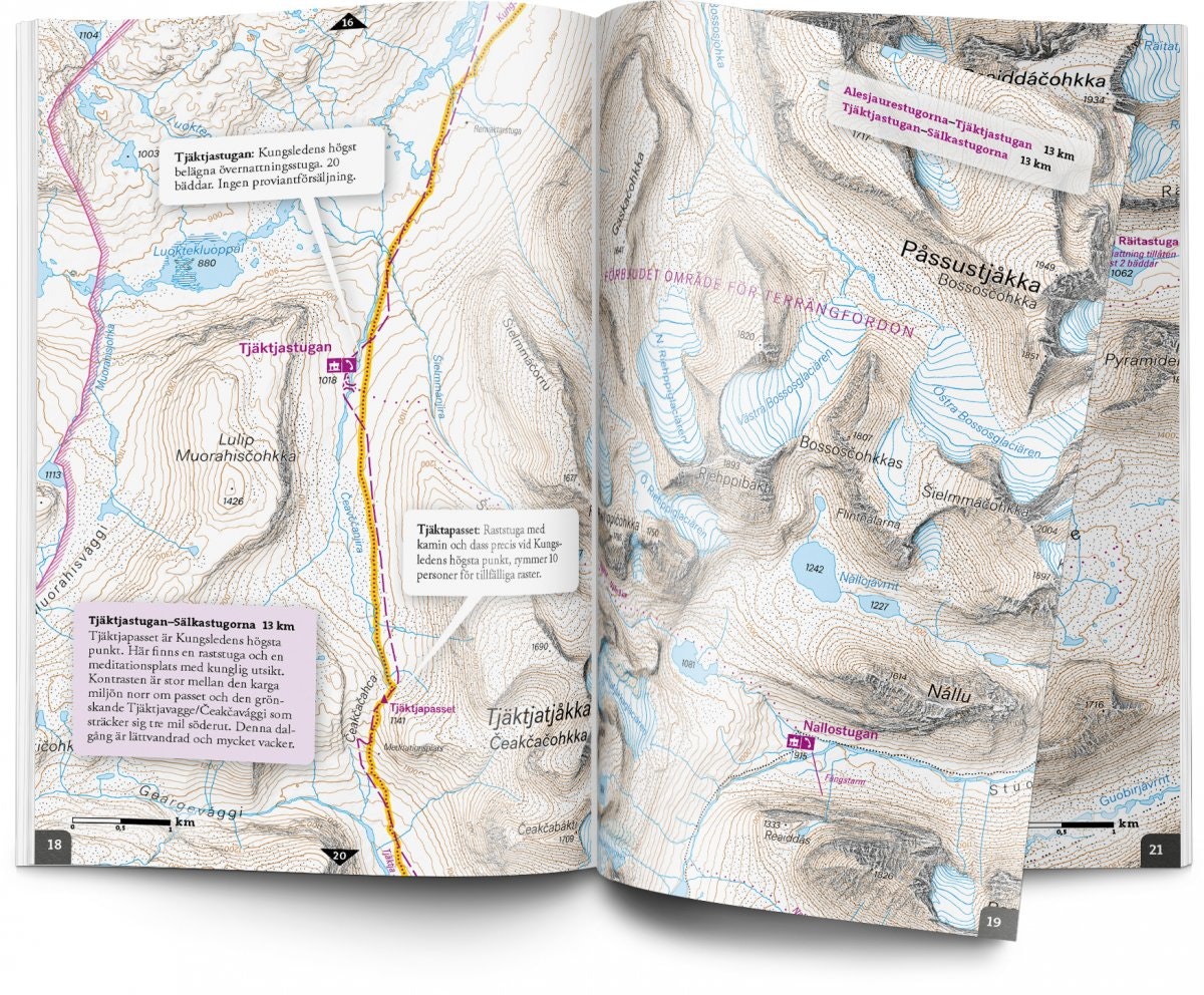 Calazo Outdoor Atlas Kungsleden 1:50,000