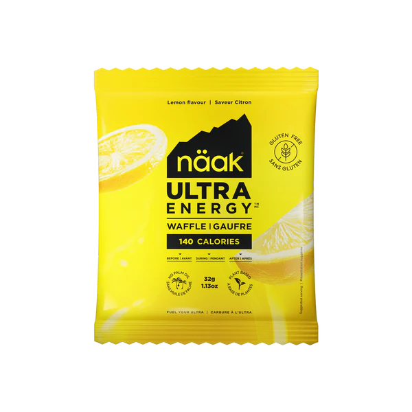 Näak Energy waffel - Lemon