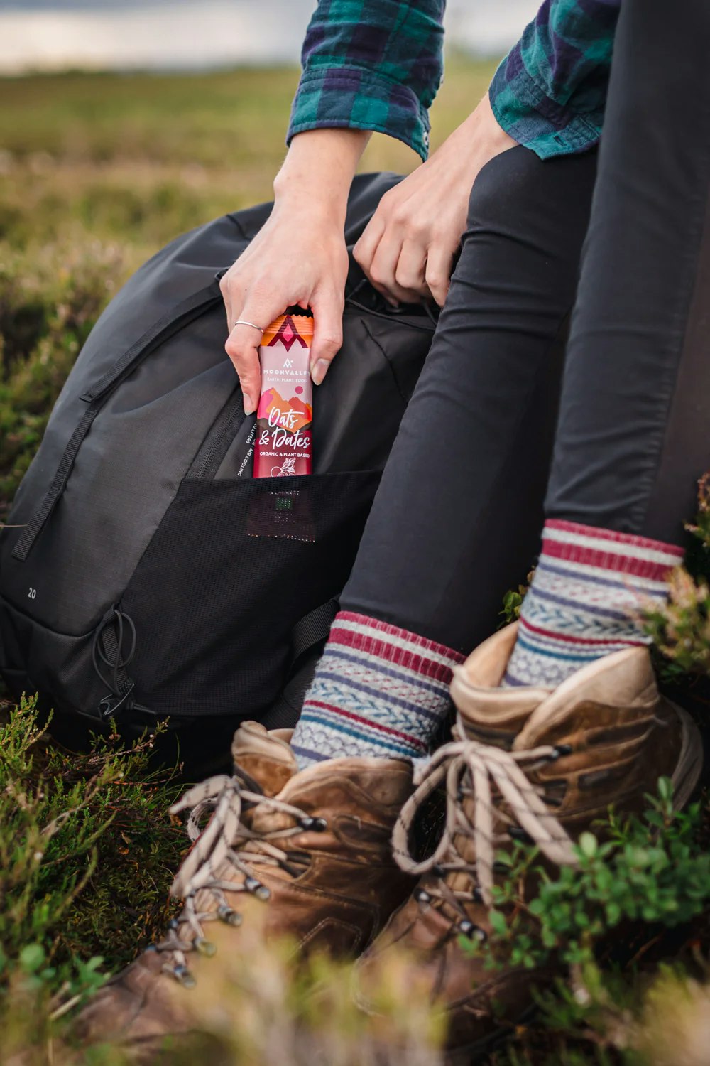 Moonvalley Veganska Energibars Apelsin & Rödbeta 12-pack