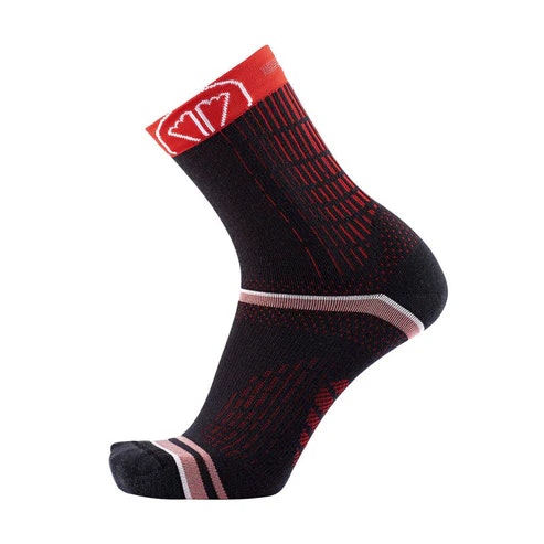Sidas Running socks - Winter Run black/red