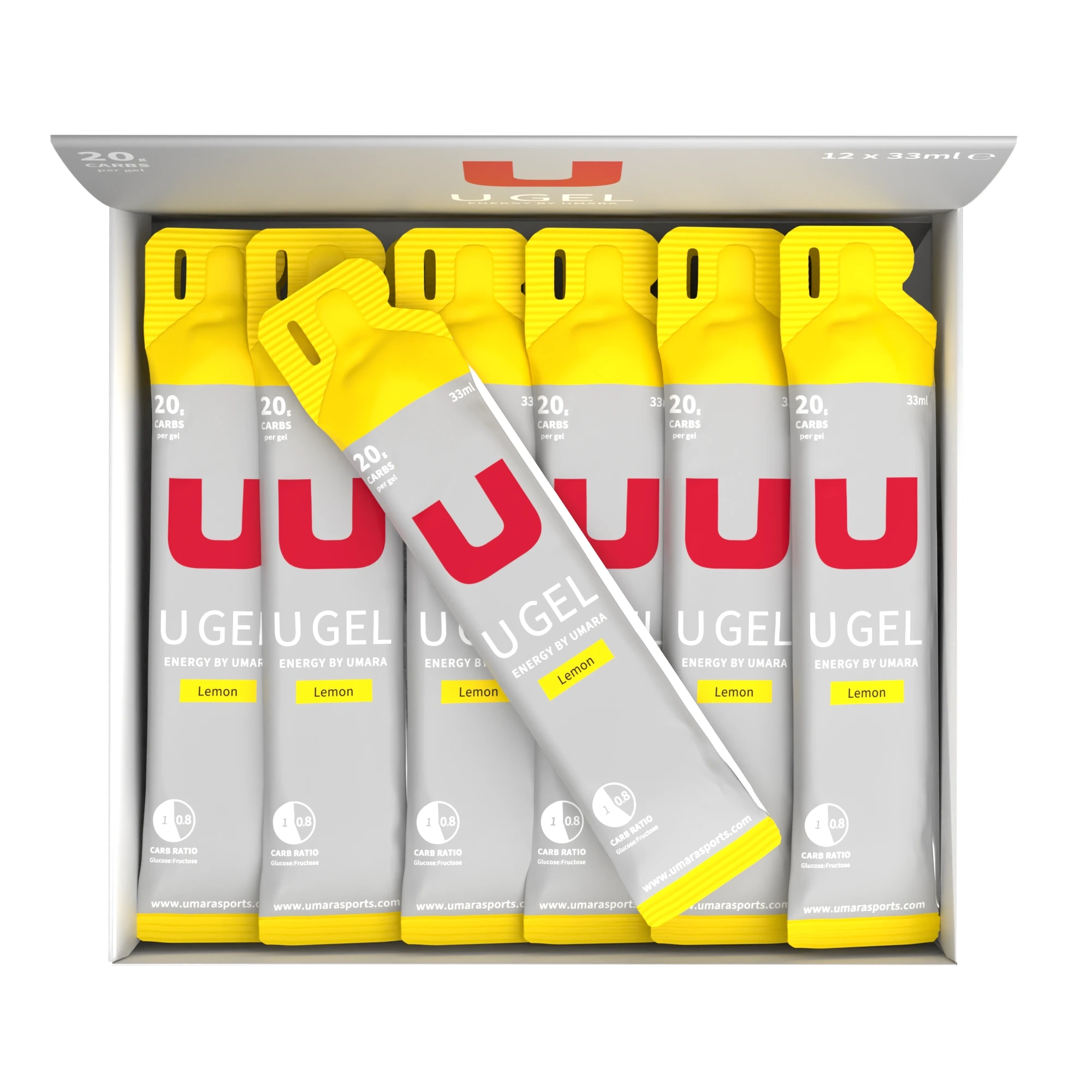 Umara U Gel Zitrone (12er-Pack)