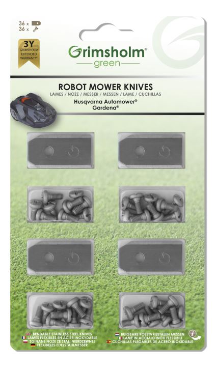Knivar till Automower, Gardena m.fl, 36-pack
