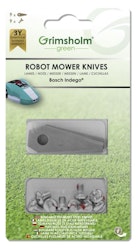 Knive til Bosch Indego, 9-pak