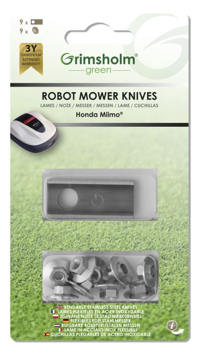Knivar till Honda Miimo, 9-pack