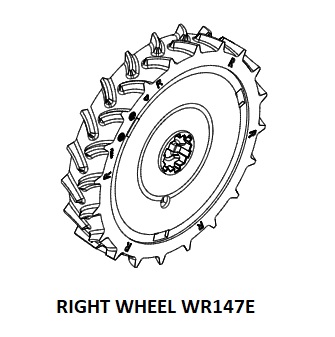 Right rear wheel - 50041369