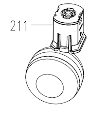 Front Wheel Assembly - 50044046