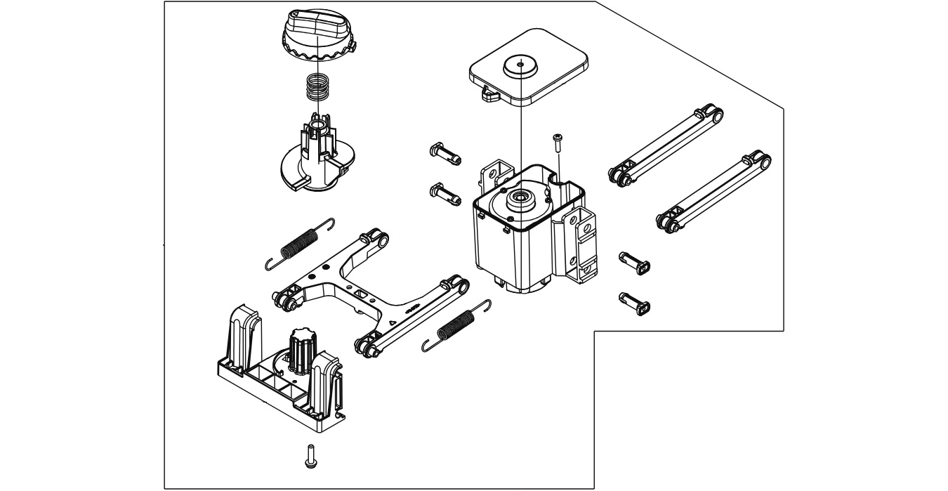 Height Adjustment Assembly - 50044030